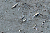 Terrain near Mangala Valles