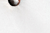 Small Crater on North Polar Deposits