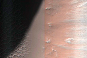 Fresh Steep-Sided Crater
