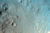 Rayed Crater in Chryse Planitia
