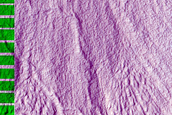 Crater with Evidence of Glacial Erosion