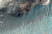 Impact Crater in Ladon Valles