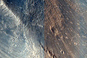 Kasei Valles Scarps and Terraces