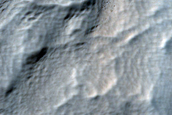 Portion of Giant Lobe Off Arsia Mons West Flank