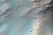 Channels in Old Crater