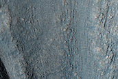 Possibly Icy Flow Feature in Protonilus Mensae