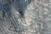 Gullies on North Wall of Nier Crater