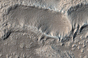 Terrain around Crater