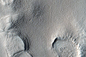 Sinuous Ridges in South Central Ismenius Lacus