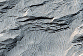 Erosional Features in Medusae Fossae Formation