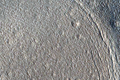 Terrain Southwest of Milankovic Crater