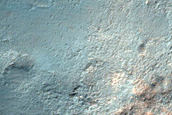 Channels North of Hellas Planitia