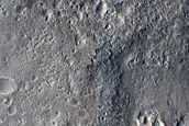 Landforms in Amenthes Cavi