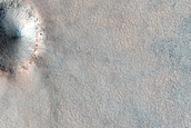 High-Latitude Crater