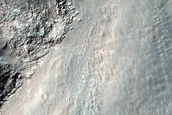 Alluvial Fan in Eos Chasma