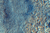 Ridge in Deuteronilus Mensae