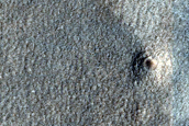 Terrain South of Milankovic Crater