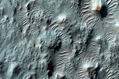 Terrain South of Molesworth Crater