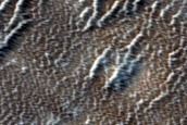 Portion of Giant Lobe Off Arsia Mons West Flank