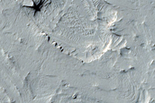 Layering in Sinuous Terrain