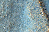 Erosional Pattern on Channel Wall