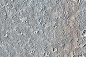 Layers at External Rim of Crater in Tartarus Colles