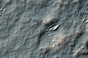 Sedimentary Bedrock North of Cross Crater