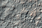 Terrain East of Molesworth Crater