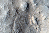 Terrain North of Hecates Tholus