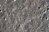 Terrain Northwest of Amenthes Fossae
