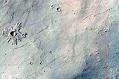 Terrain East of Janssen Crater