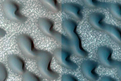 Dune Monitoring in North Mid-Latitude Crater