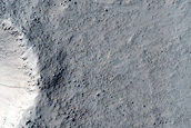 Crater near Marte Vallis