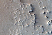 Platy-Ridged Lava