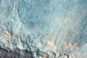 Monitoring Frost in Well-Preserved 900-Meter Northern Plains Crater