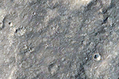 Fan-Shaped Form in Valley North of Gale Crater