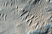 High-Standing Mesa Surrounded by Bedforms