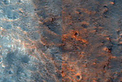 Terrain West of Oyama Crater