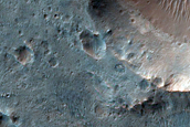 Terrain Southwest of Vinogradov Crater