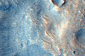 Dipping Layers and Ribbed Terrain in Deuteronilus Mensae