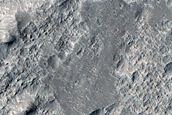 Landforms in Nepenthes Mensae