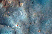Terrain East of Antoniadi Crater