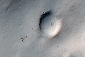 Terrain East of Bakhuysen Crater