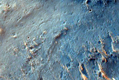 Terrain South of Trouvelot Crater