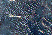 North Polar Layered Deposits Avalanche Scarp Site