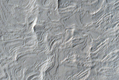Layering within Yardangs