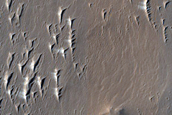 Terrain Northwest of Cassini Crater