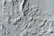 Edge of Lava Flow in Echus Chasma