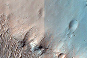 Pyroxene-Rich Terrain in Eos Chasma
