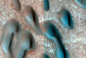 Dune Monitoring in Crater